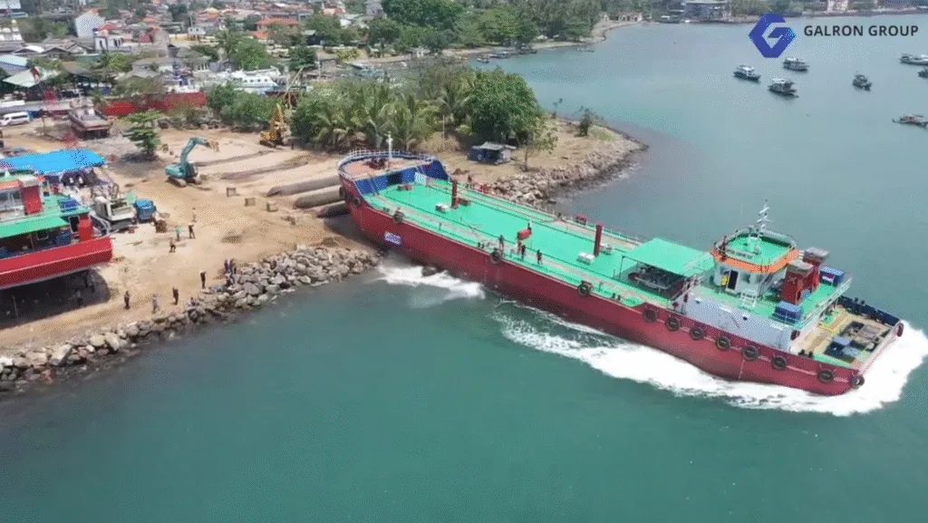 97th SPOB Inland Oil Barge Launched with Pertamina Approval